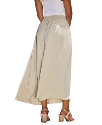 Women's A-Line Silhouette Pull-on Closure Skirt