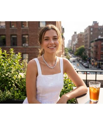 Classic Graduated Statement Cubic Zirconia Heart Shape CZ Tennis Necklace Collar