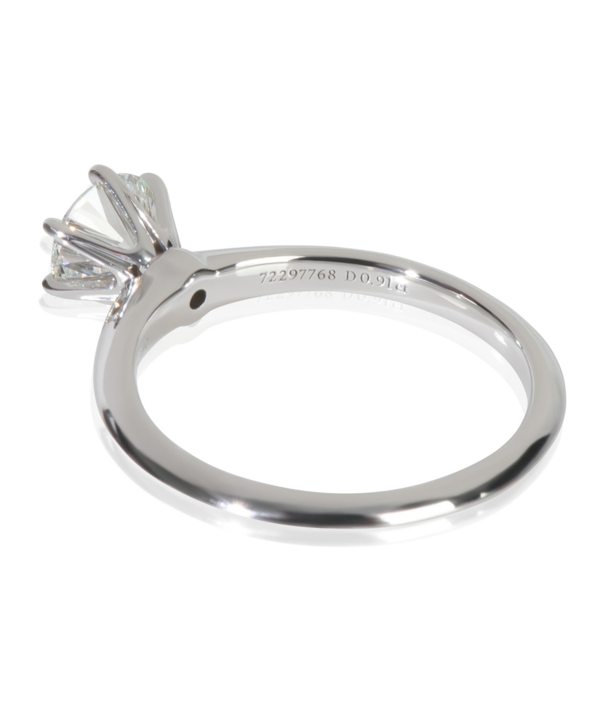 Pre-Owned Tiffany & Co ct Round Brilliant Diamond Engagement Ring