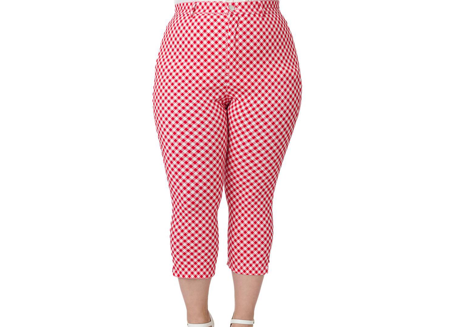 Plus Size Rachelle Capri Pants
