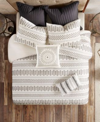 Sofia Embroidered Cotton Decorative Pillow, 20" x 20"