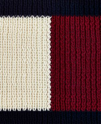 Rib Knit Flag Novelty Decorative Pillow, 11" x 18"
