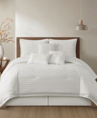 Waverly Geometric 7-Pc. Comforter Set, Queen