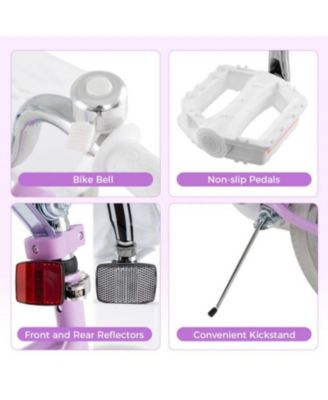 Girls Bike with Doll Seat and Streamers