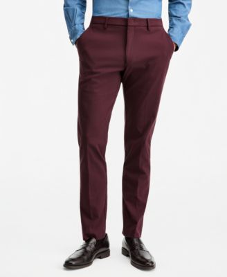 Men's Modern-Fit Stretch Dress Fall Pants