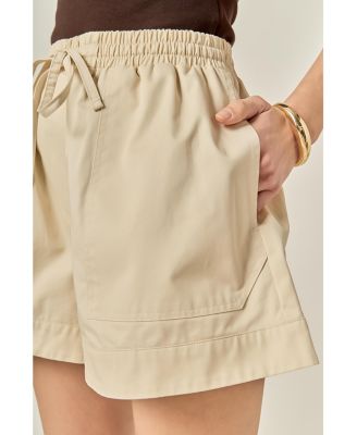 Women's Cotton Flare Shorts