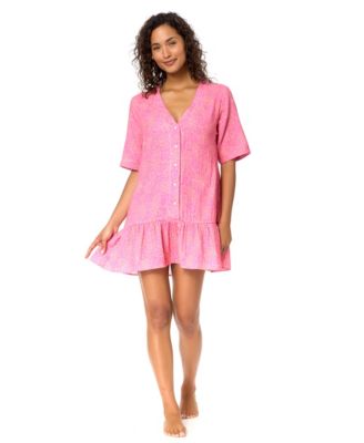 Women's Pink Swim Dresses | Macy's