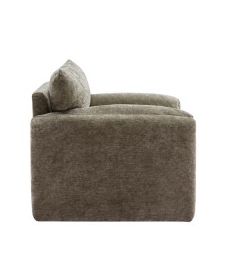 Modern Chenille Oversized Armchair Accent Chair.