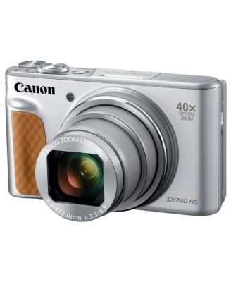 PowerShot SX740 Digital Camera w/40x Optical Zoom & 3 Inch Tilt LCD - 4K VIdeo, Wi-Fi, NFC, Bluetooth Enabled