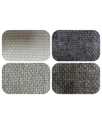  Fashionable modular chenille sofa with iron and wood frame