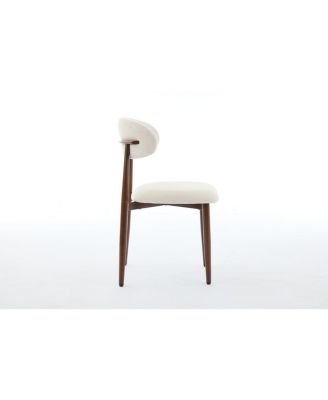  Dining Chairs Set of 2, Modern Fabric Upholstered Kitchen Chairs