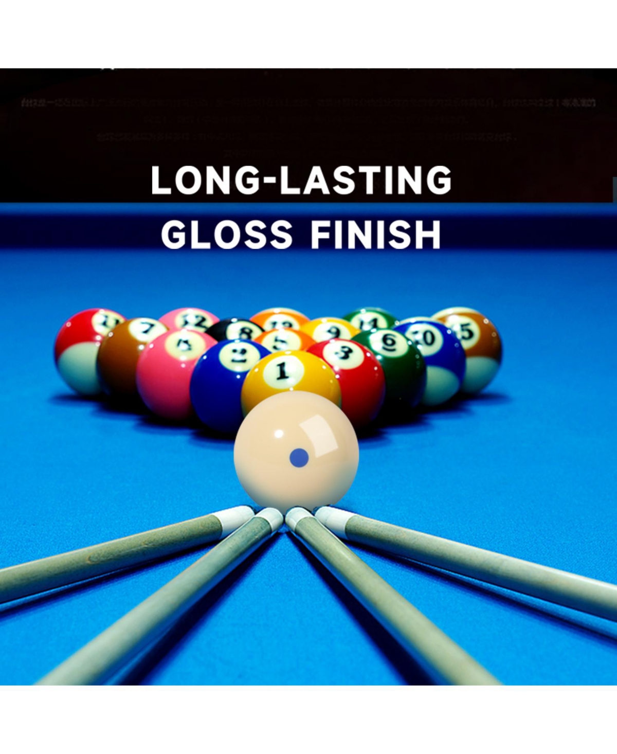 Gse Games & Sports Expert 2 1/4-Inch 6 Dot Training Cue Ball, Aaa-Grade Pro Cup Billiard Cue Ball