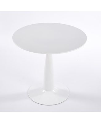 5pcs Dining Set, Metal Leg Table, Mid-Century Dining Table for 4-6 People