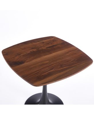 5pcs Dining Set, Metal Leg Table, Mid-Century Dining Table for 4-6 People