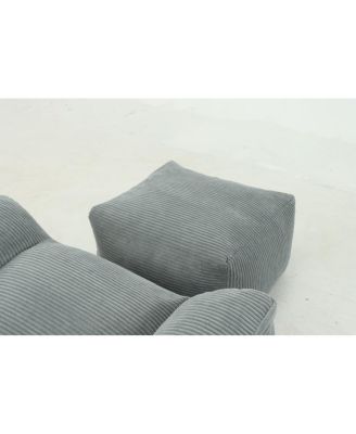 Oversized Comfy Bean Bag Chair for Adults - Lazy Sofa for Bedroom & Dorm
