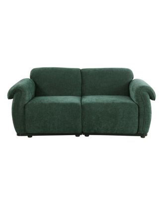 68.5" Modular Chenille Sofa with Iron Frame -  Living Room/Bedroom