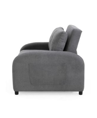 3-in-1 Convertible Sleeper Sofa Bed with Pillow & Pocket