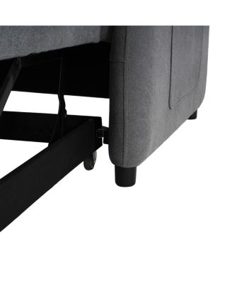 3-in-1 Convertible Sleeper Sofa Bed with Pillow & Pocket