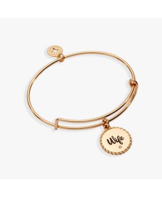 Wife 'True Love Stories Never Have Endings' Charm Bangle