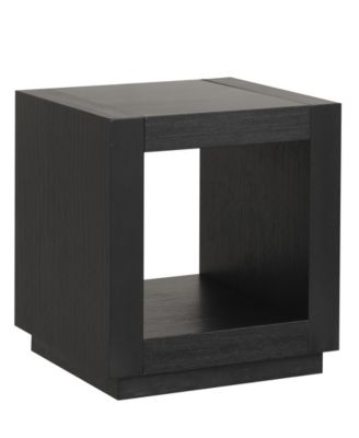 Gryel 20" Bottom Shelf Square End Table