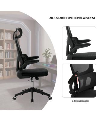High Back Ergonomic Big & Tall Office Chair w/ 3D Headrest & Lumbar Support