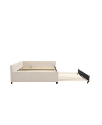 Upholstered Daybed with Trundle