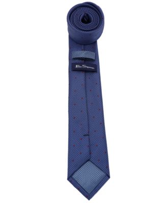 Men's Dotted Slim Tie