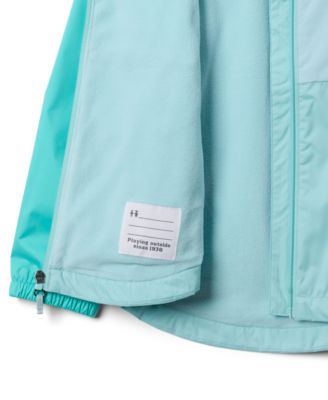 Girls' 5-20 Rainy Trails™ III Fleece Lined Jacket
