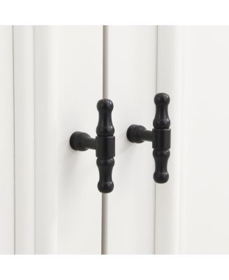 97.4"W 4-Piece Wall Unit Entertainment Center with Bookshelf for TVs Up to 70".