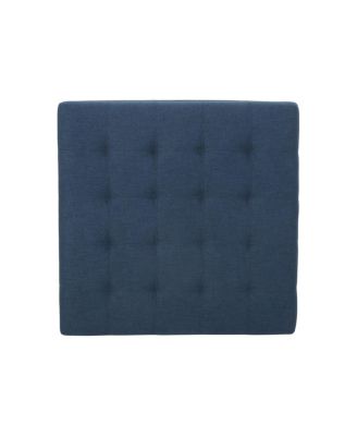  Upholstered Tufted Fabric Storage Ottoman