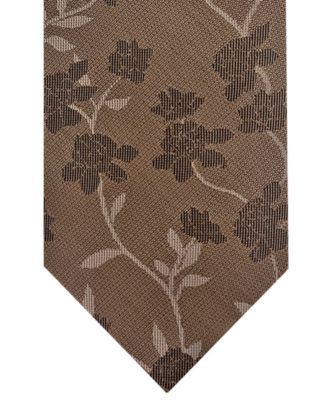 Men's Tonal Floral Slim Tie