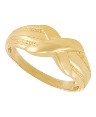 Knot Band Ring in 10k Yellow Gold
