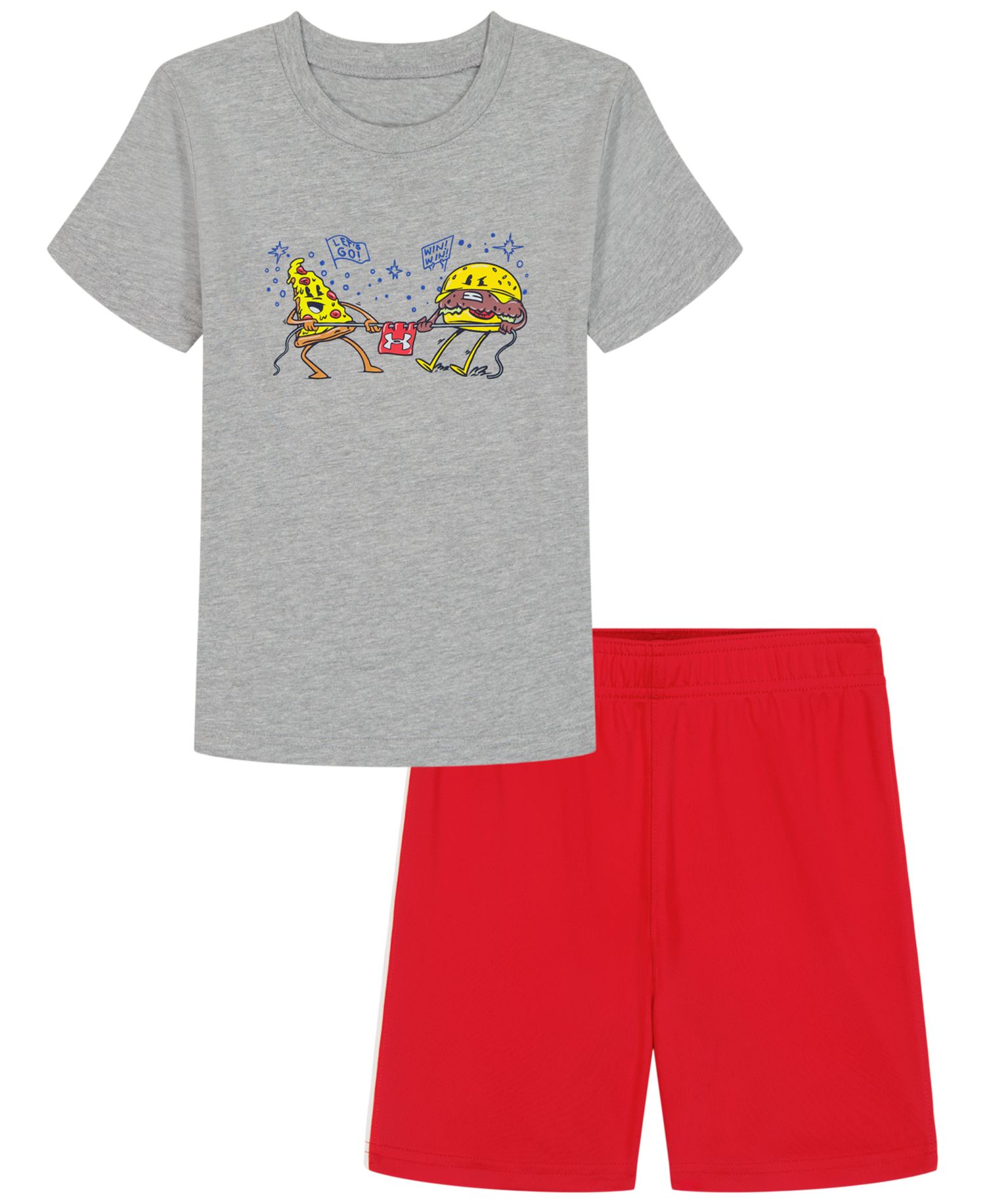 Boys' 2T-7 Graphic T-Shirt and Shorts, 2-Piece Set