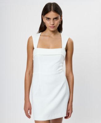 Women's Whisper Collar Mini Dress