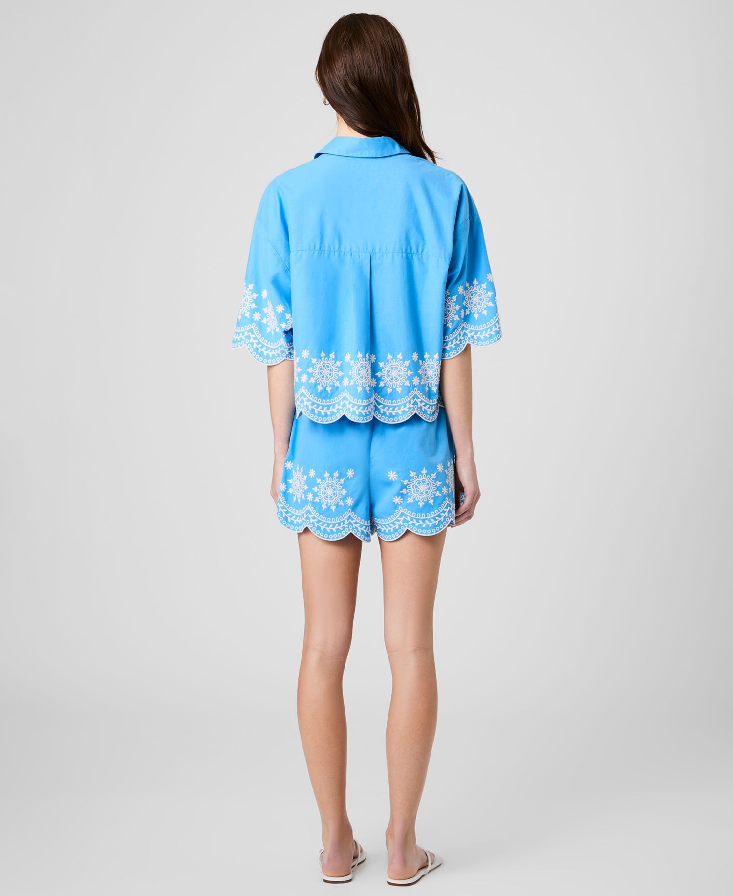 Women's Alissa Cotton Embroidered Shorts