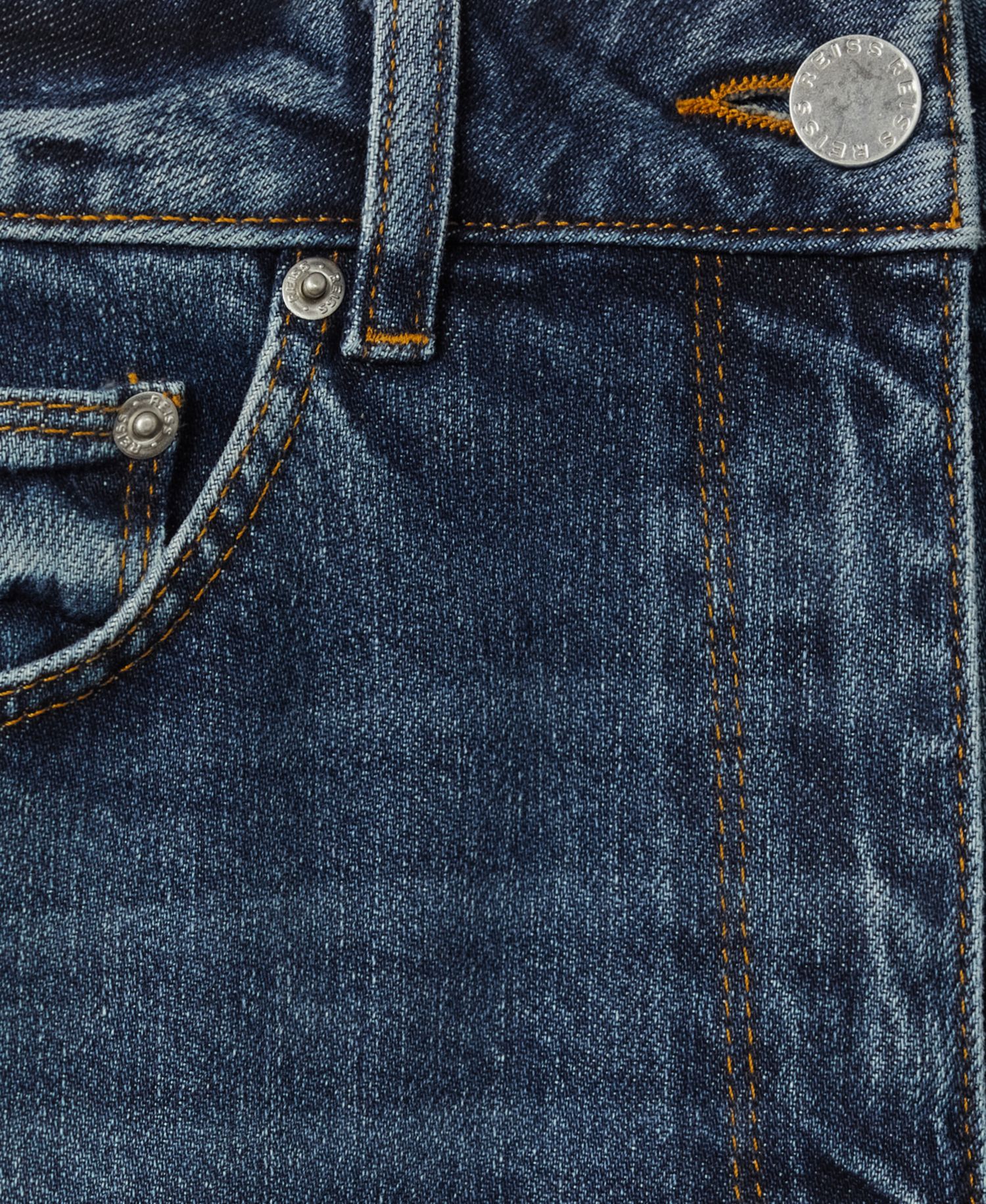 Women's Selin Mid-Rise Straight-Leg Jeans