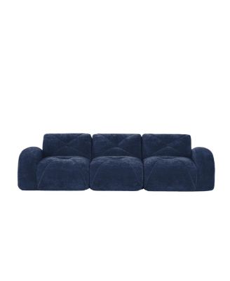 Streamdale Boneless Tufted Velvet Modular Sectional Sofa Couch