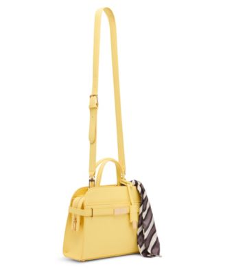 Belted Small Satchel Bag