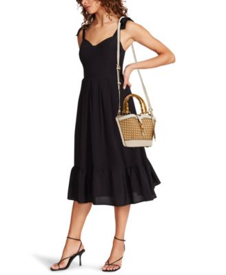 Rounded Medium Top Handle Tote Bag