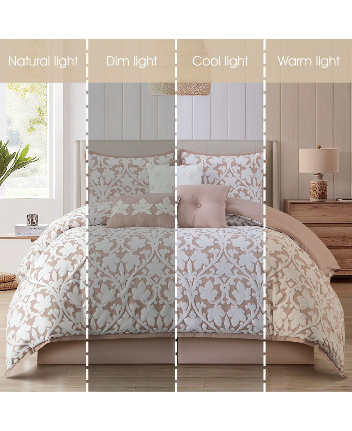 Stratford Park Adissa Floral 7-Pc. Comforter Set