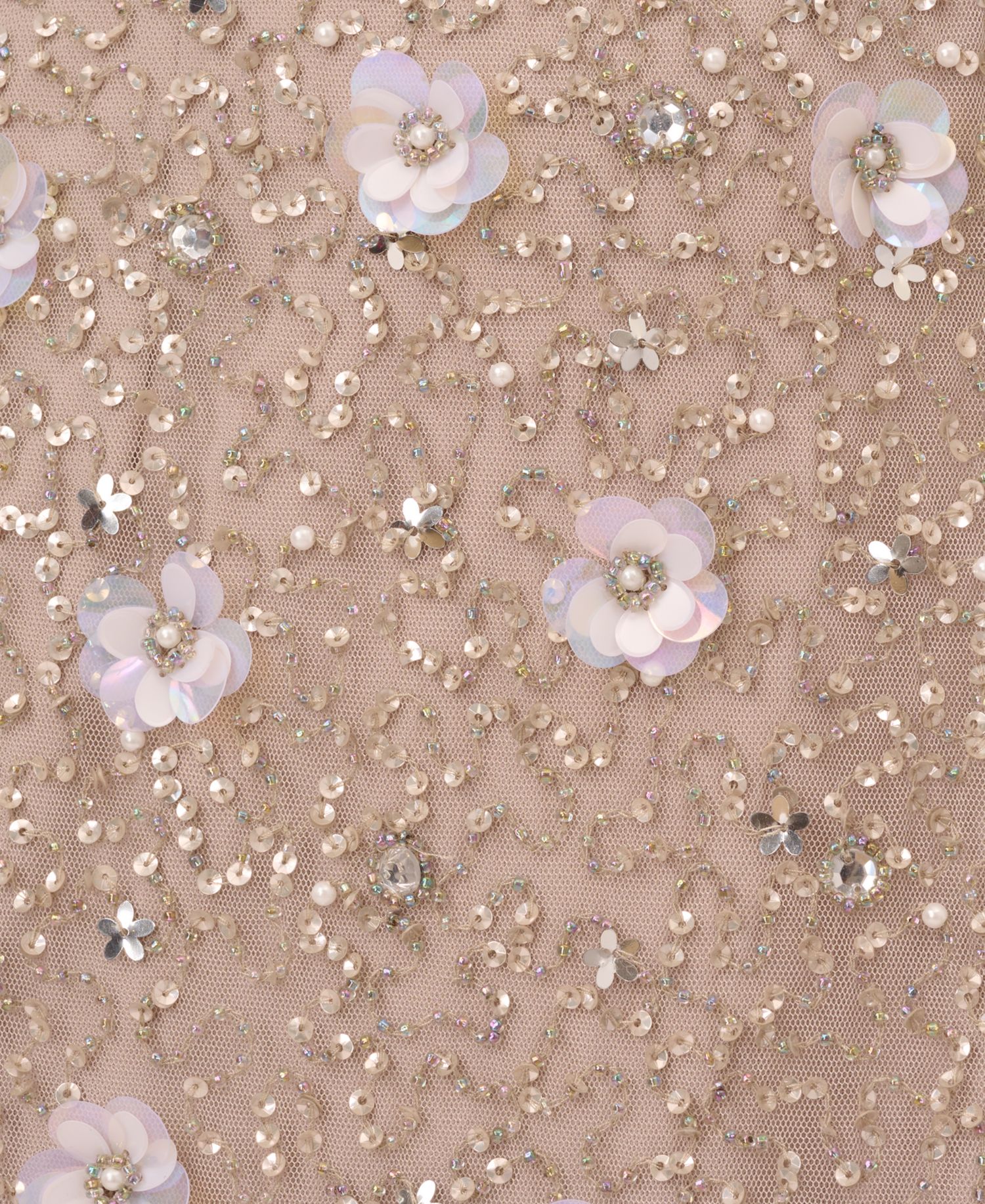Women's Embellished Floral Sheath Dress