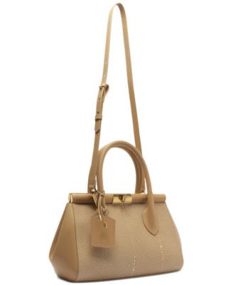 Morgan Small Turn-Lock Tote Bag