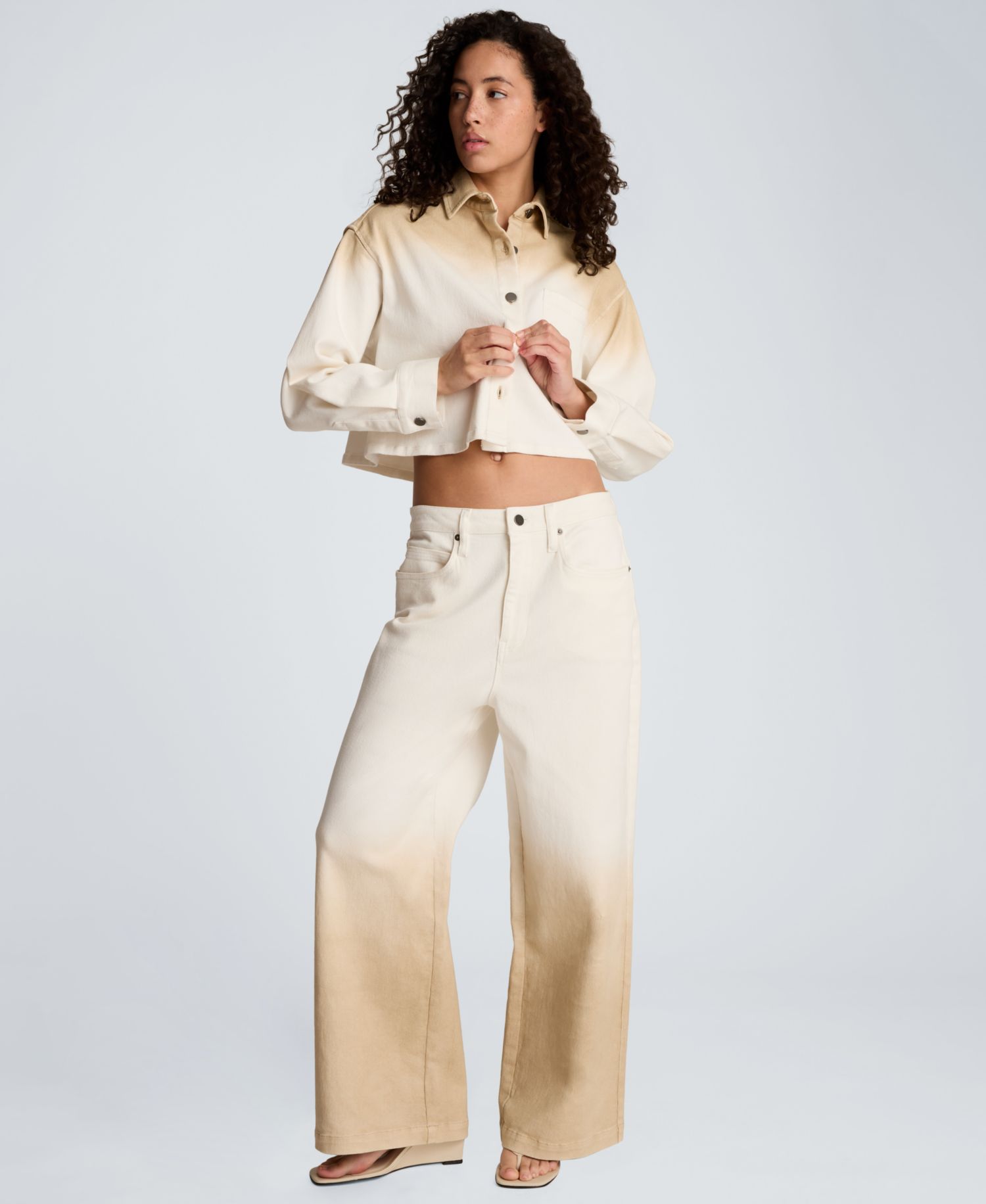 Women's Wide-Leg High-Rise Jeans
