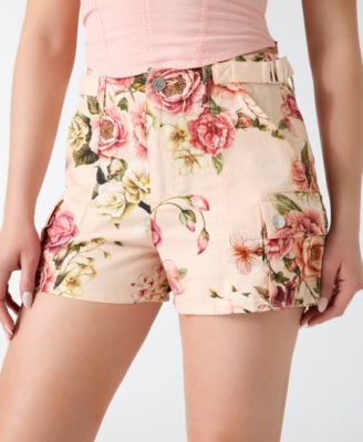 Women's Amara Floral Cargo Shorts