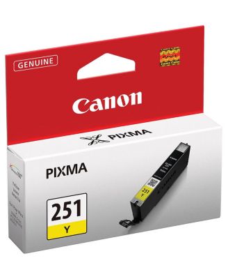 CLI-251 Yellow Ink Tank for Select PIXMA iP, iX, MG, MX Series Printers