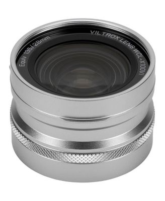 WCL-X100VI Wide Conversion Lens for Fujifilm X100 Series Cameras, Silver