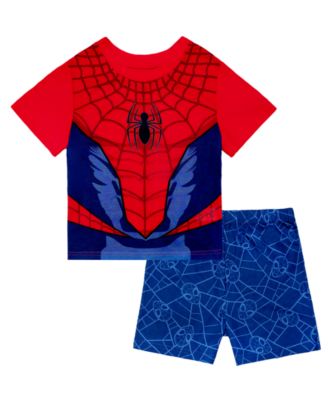 Spider-Man Toddler Boys' 2T-4T Short-Sleeve T-Shirt & Shorts, 2-Piece Set - Assorted
