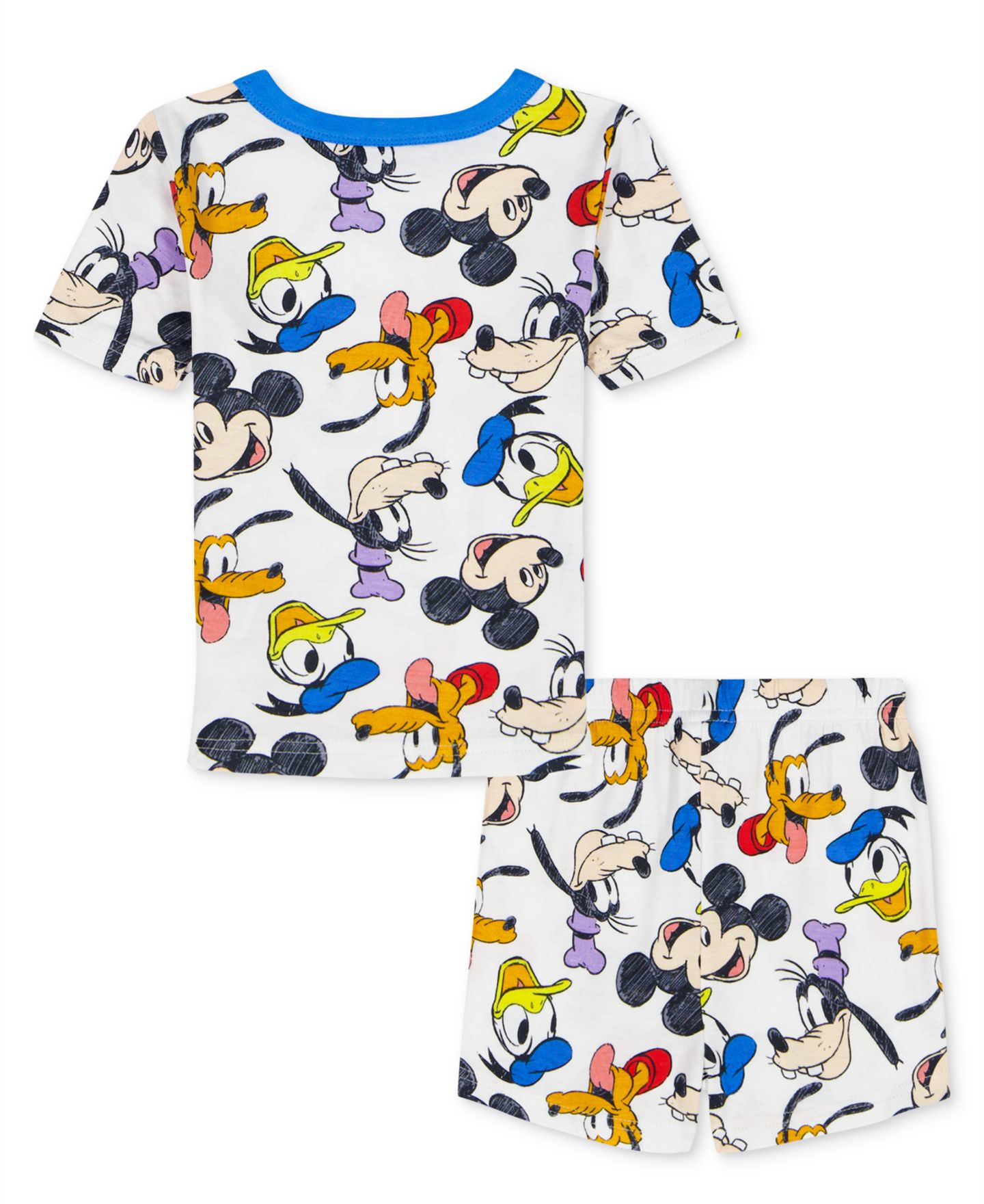 Детский комплект Mickey Mouse для мальчиков 2T-4T: футболка и шорты с принтом, цвет: Assorted — фото 2