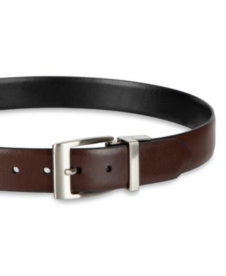 Boy's S-XL Two-In-One Reversible Dress Belt