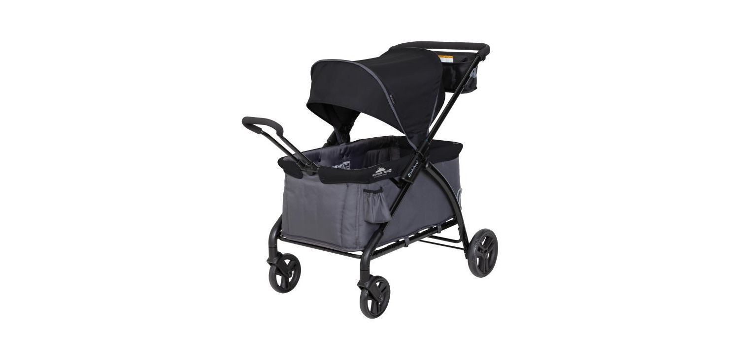 Kids Trend Tour LTE 2-in-1 Stroller Wagon - - Gravity Black